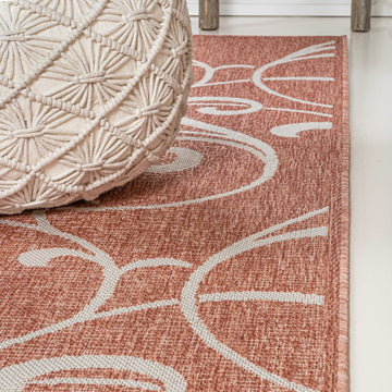 Maribel Traditional Classic All-Over Scroll Area Rug